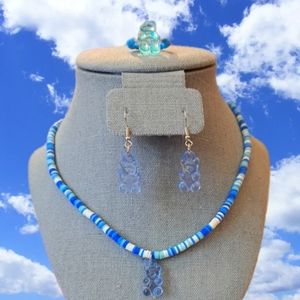 🐻 💙jewelry set 💙🐻